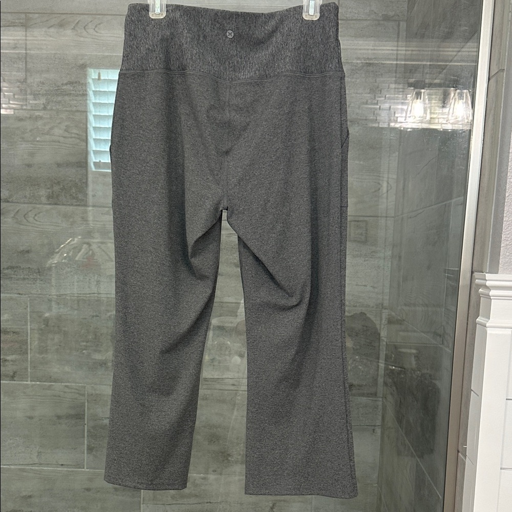 RBX Gray Cropped Yoga Pants - Picture 2 of 2
